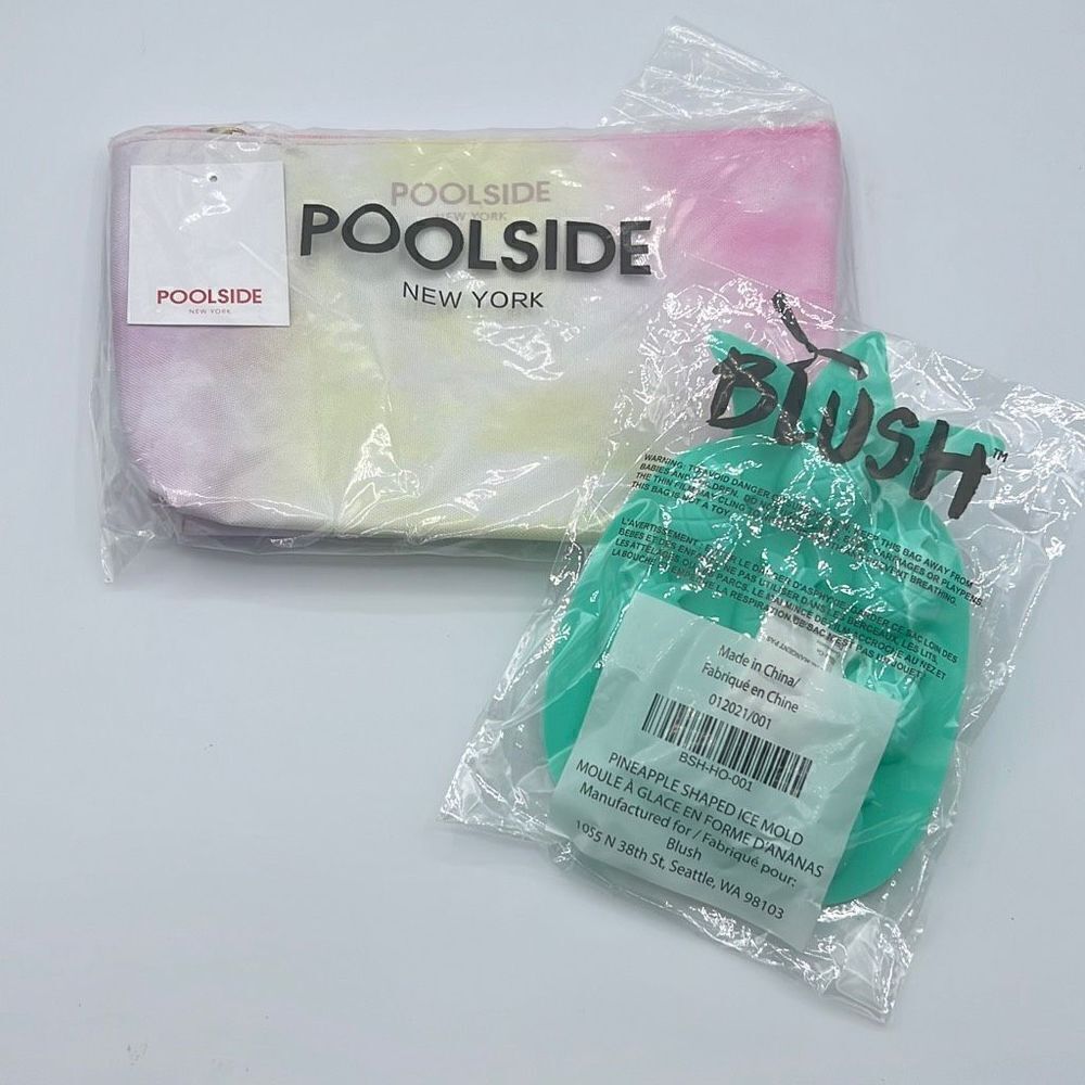 PoolSide / pineapple shaped ice molds  bundle